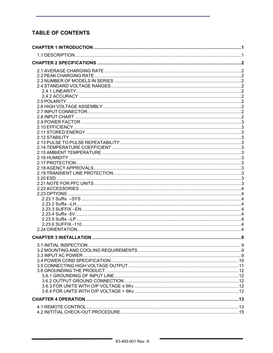 TDK 500A User Manual | Page 7 / 58