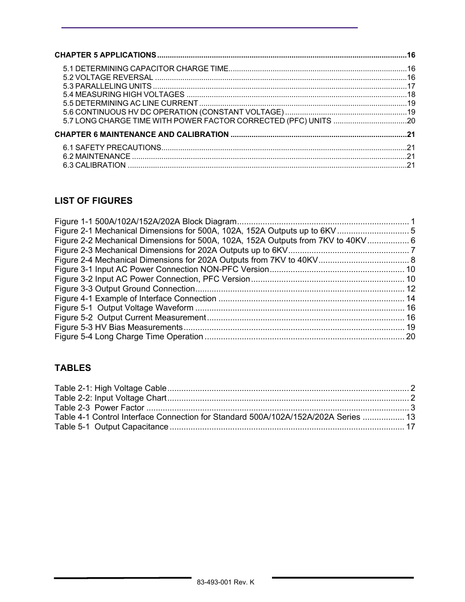 TDK 500A User Manual | Page 8 / 58