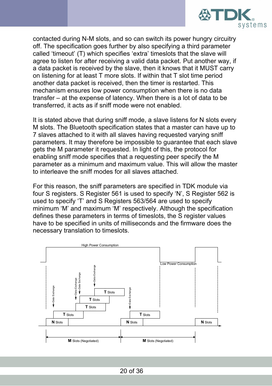 20 of 36 | TDK Module blu2i User Manual | Page 20 / 36