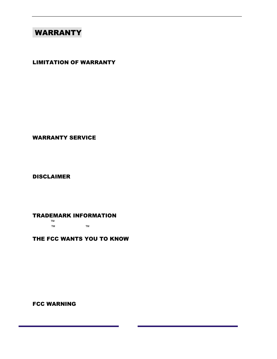 Warranty | TDK 2U GENESYS 5KW User Manual | Page 9 / 81