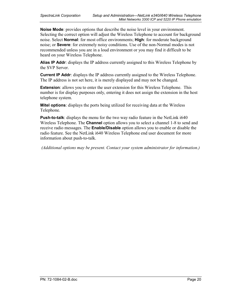 User-defined preferences | TDK 3300 ICP User Manual | Page 20 / 42