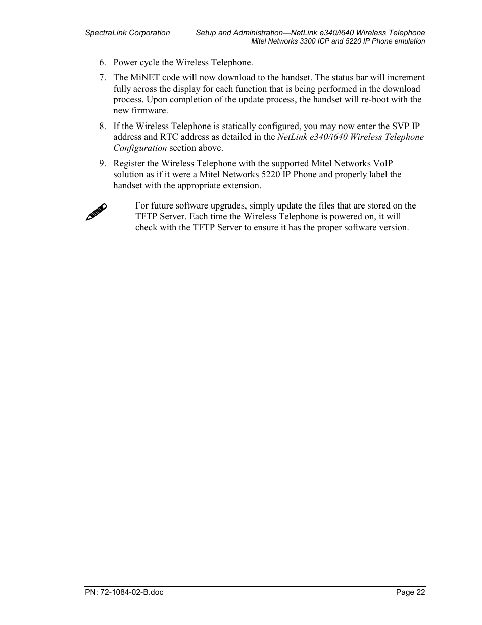 License management, Requirements, Configuration process | Requirements 22 | TDK 3300 ICP User Manual | Page 22 / 42