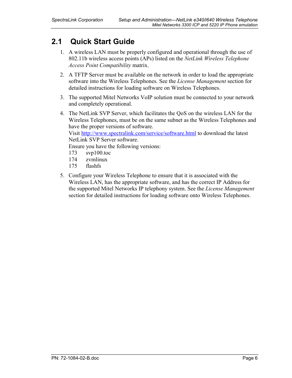Quick start guide, 1 quick start guide | TDK 3300 ICP User Manual | Page 6 / 42