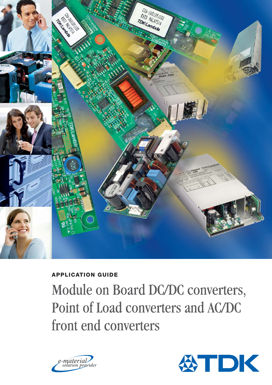 TDK Power Supply/DC to DC Converter/CCFL Inverter User Manual | 18 pages