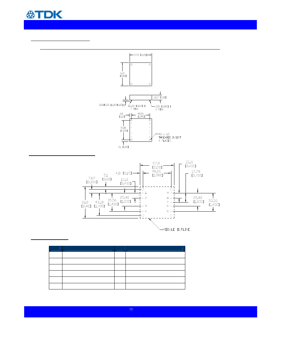 TDK Veta iHA48040A033V* User Manual | Page 4 / 17