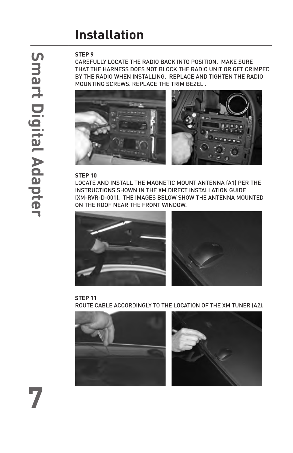 Smart digit al adapt er | TERK Technologies XMDGM100 User Manual | Page 8 / 11
