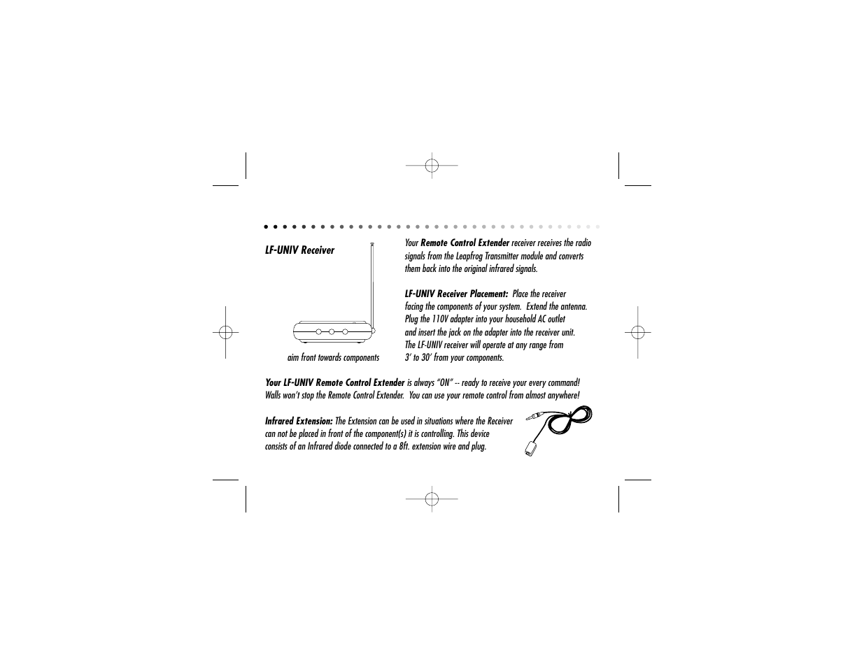 TERK Technologies LF-UNIV User Manual | Page 3 / 4