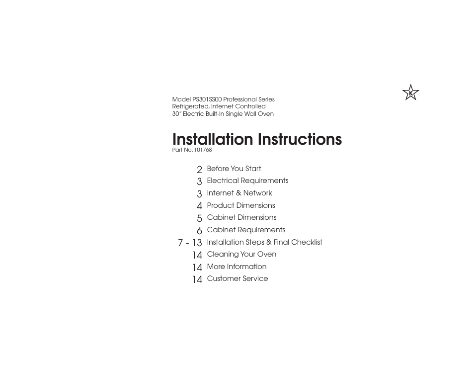 TMIO PS301SS00 User Manual | 15 pages