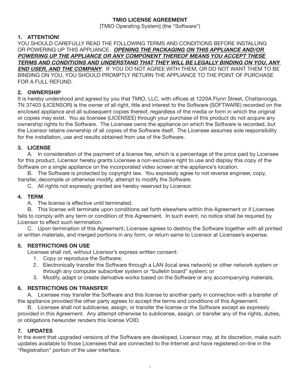 TMIO PS302SS00 User Manual | Page 2 / 39