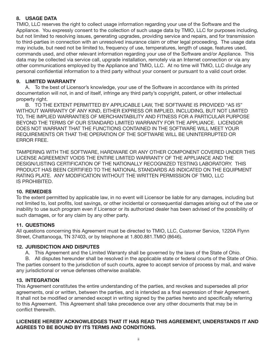 TMIO PS302SS00 User Manual | Page 3 / 39