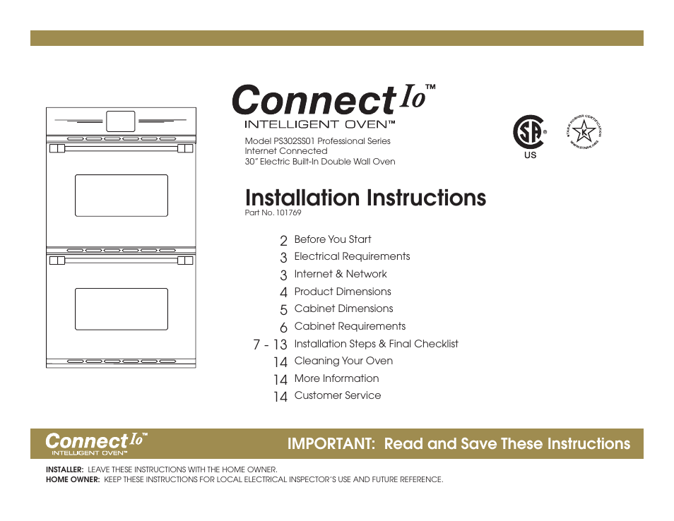 TMIO PS302SS01 User Manual | 15 pages
