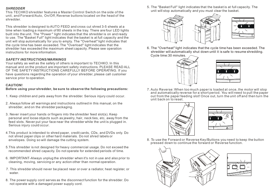 Т³гж 2, No hair no child, No a er osol | No a e rosol | Techko AF080 User Manual | Page 2 / 4