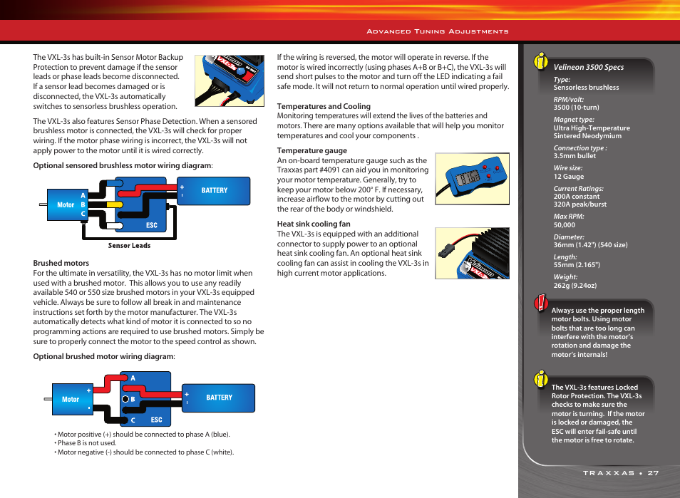 Traxxas RUSTLER 3608 User Manual | Page 27 / 28