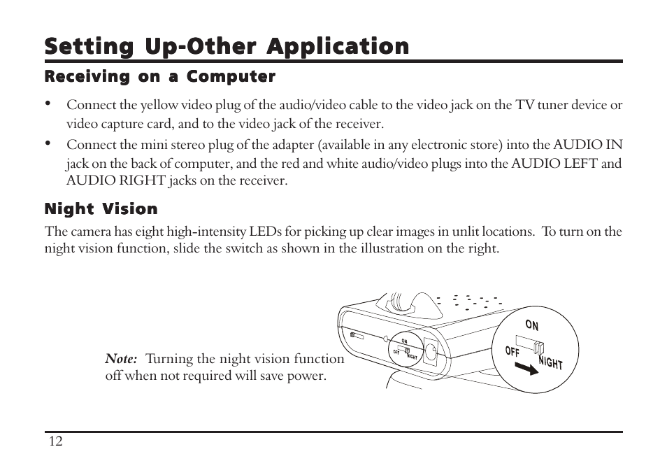 Setting up-other application | TRANWO Technology 3010 User Manual | Page 14 / 78