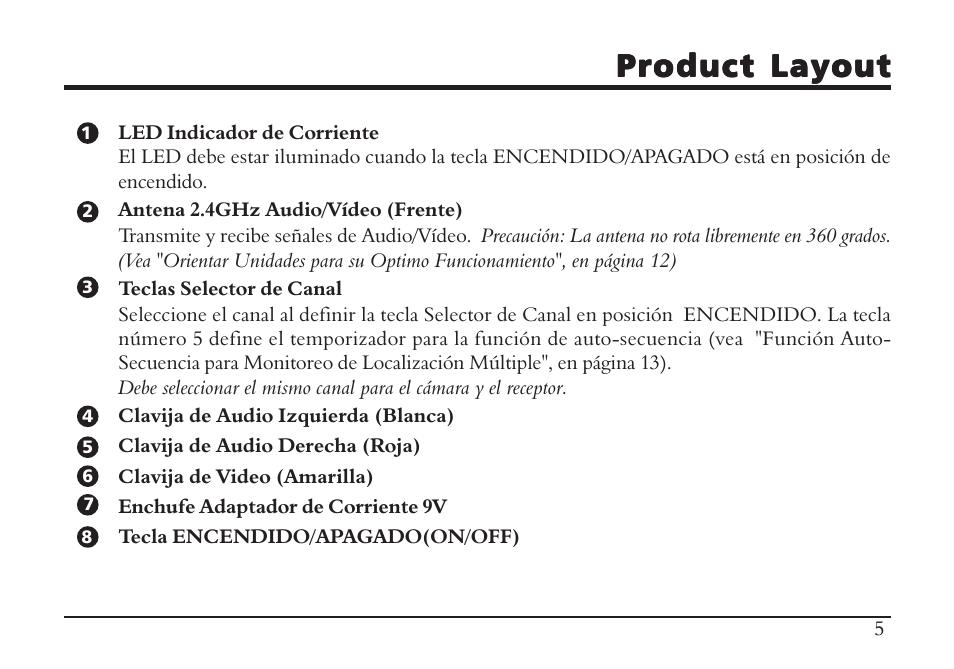 Product layout | TRANWO Technology 3010 User Manual | Page 39 / 78