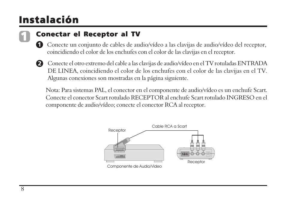 Instalación | TRANWO Technology 3010 User Manual | Page 42 / 78