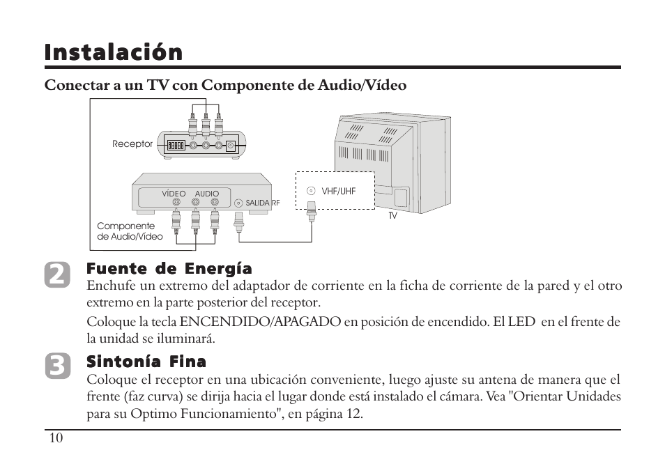 Instalación | TRANWO Technology 3010 User Manual | Page 44 / 78