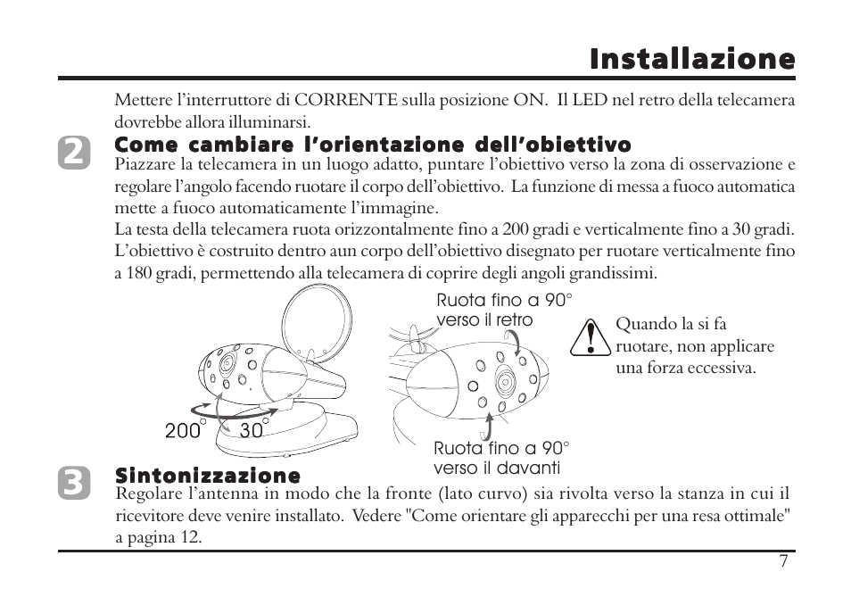 Installazione | TRANWO Technology 3010 User Manual | Page 69 / 78