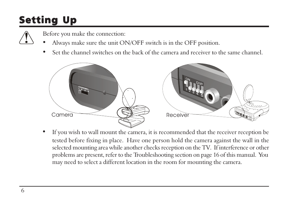 Setting up | TRANWO Technology 3010 User Manual | Page 8 / 78