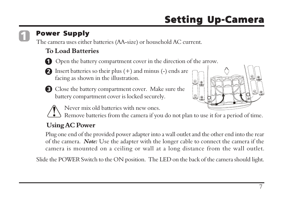 Setting up-camera | TRANWO Technology 3010 User Manual | Page 9 / 78