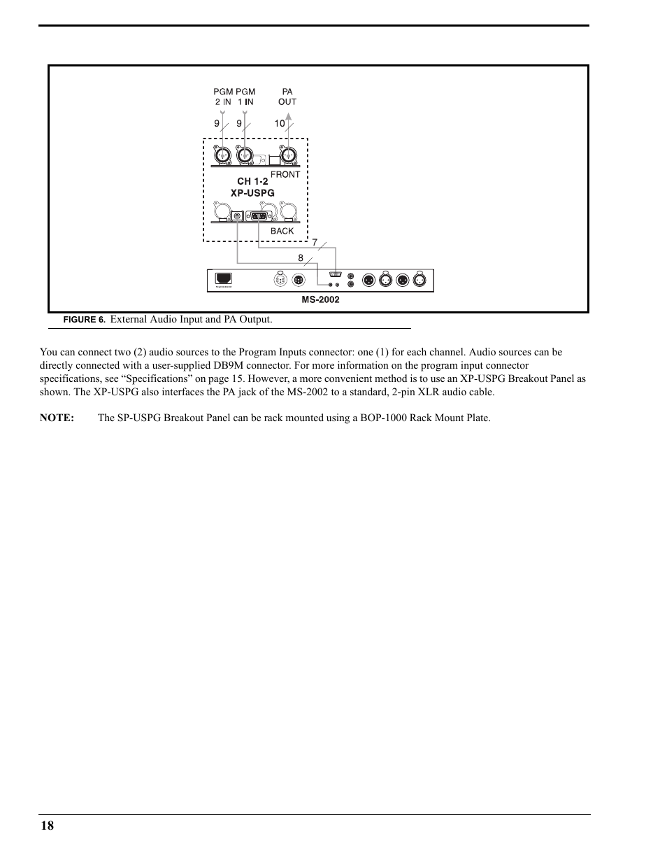 Telex AUDIOCOM MS-2002 User Manual | Page 18 / 30