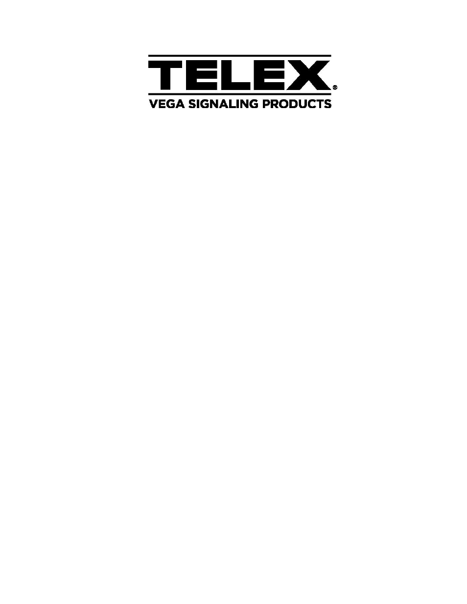 Telex MCS2000 User Manual | 4 pages