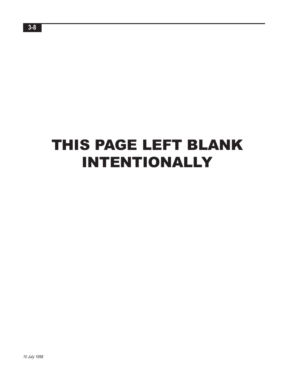 This page left blank intentionally | Telex Integrated Signal Processor ISP-100 User Manual | Page 32 / 146