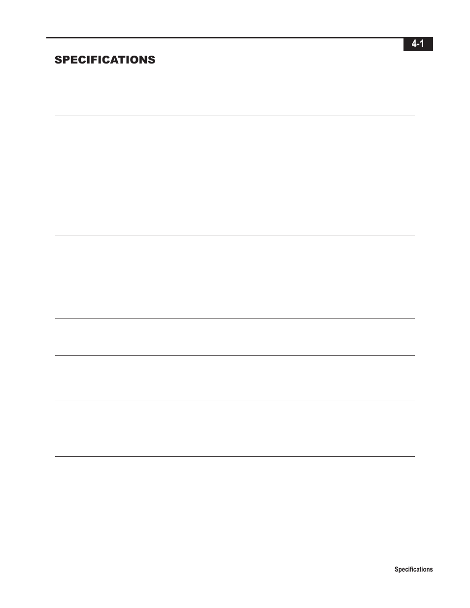 Specifications | Telex Integrated Signal Processor ISP-100 User Manual | Page 33 / 146