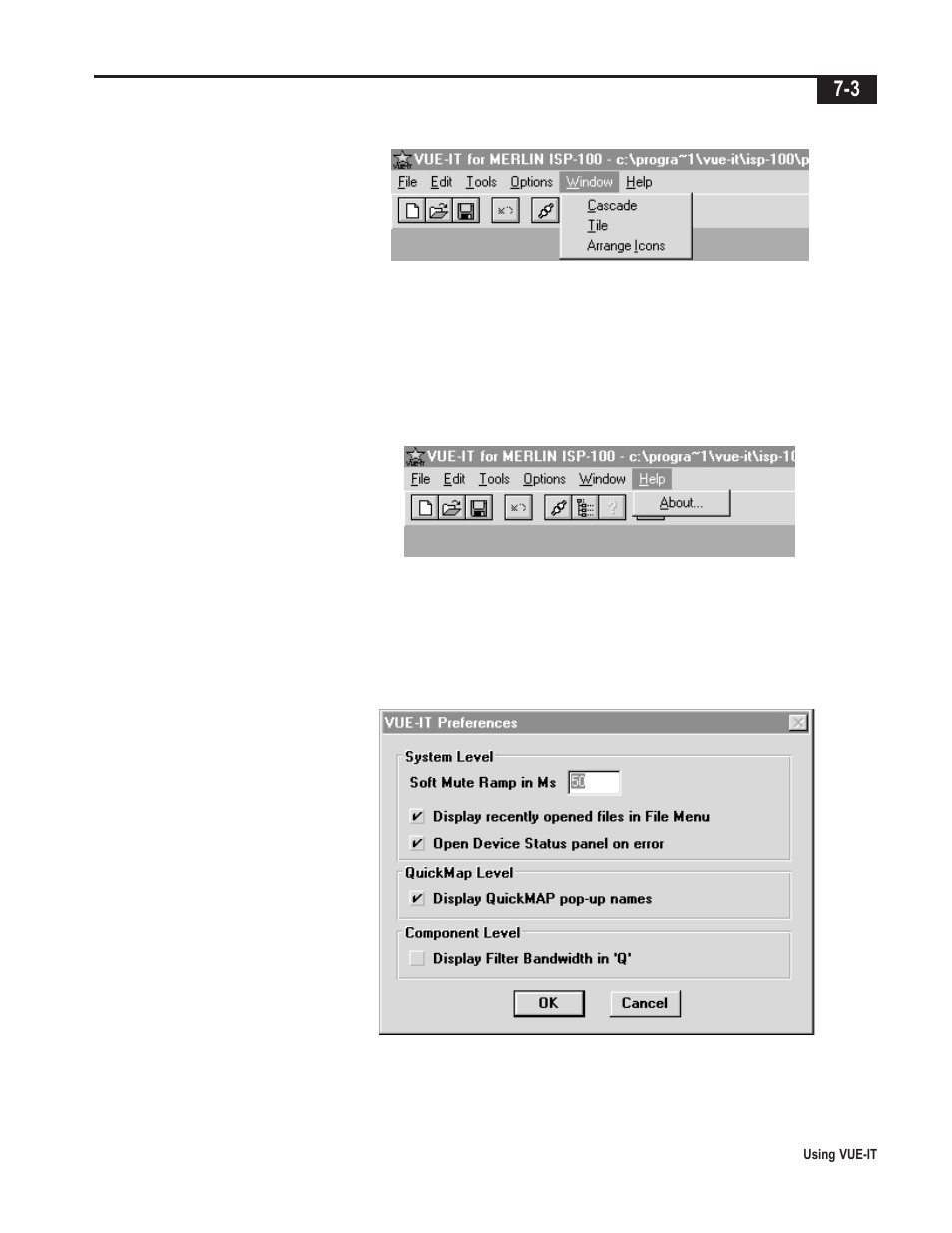 Telex Integrated Signal Processor ISP-100 User Manual | Page 55 / 146