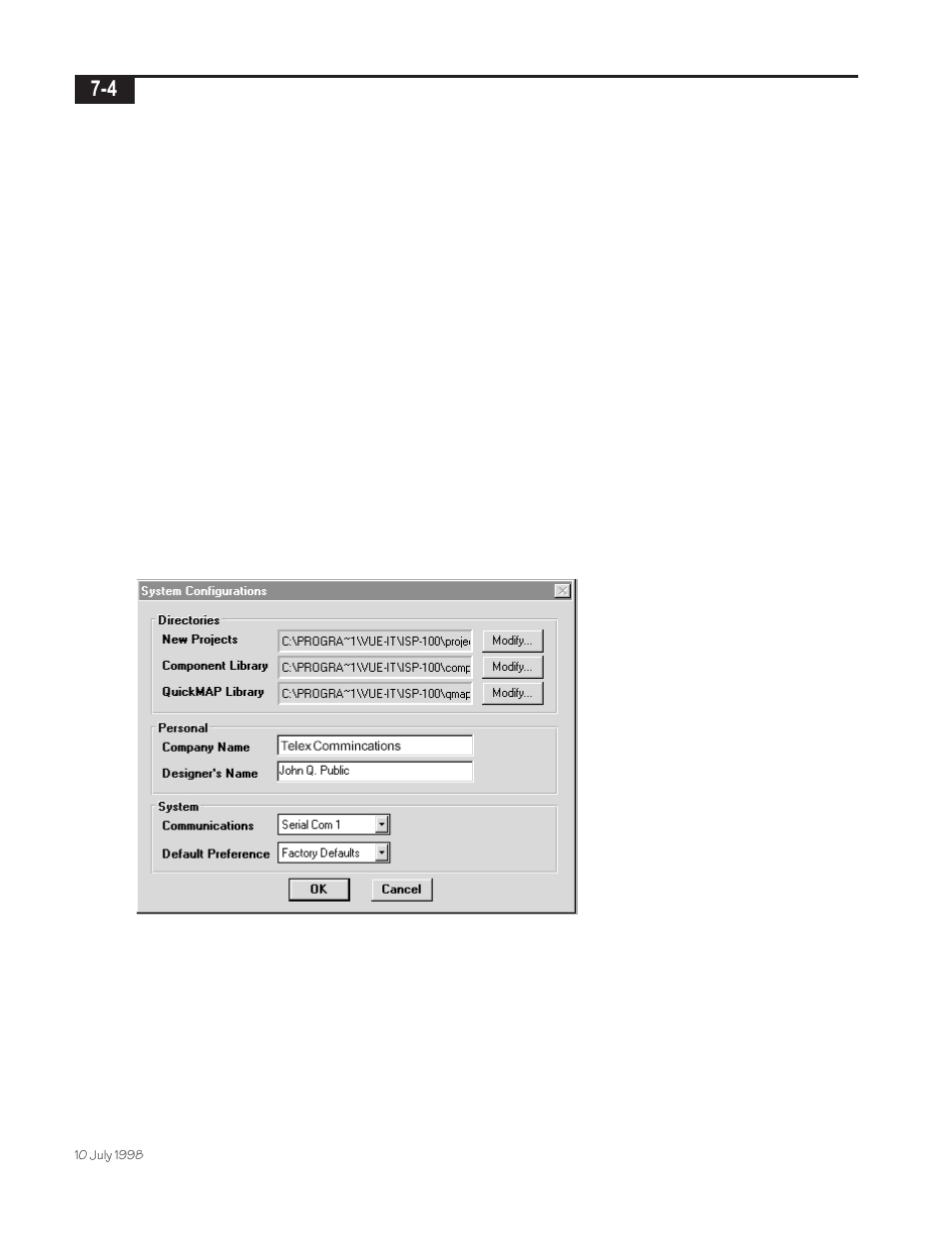 Telex Integrated Signal Processor ISP-100 User Manual | Page 56 / 146