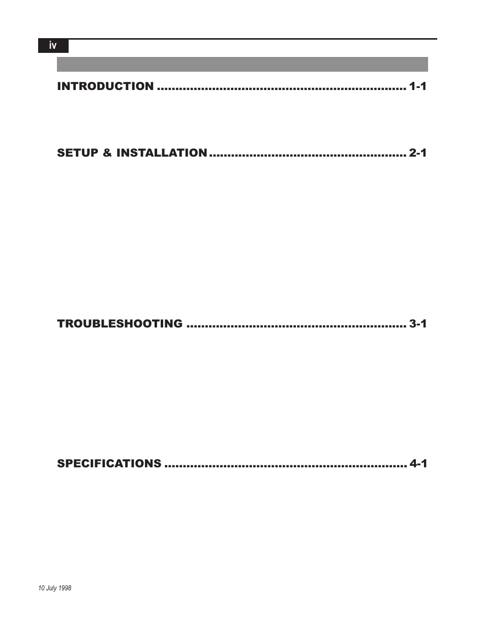 Telex Integrated Signal Processor ISP-100 User Manual | Page 6 / 146