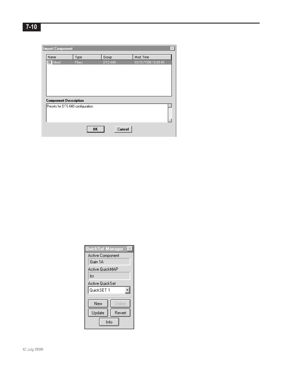 Telex Integrated Signal Processor ISP-100 User Manual | Page 62 / 146