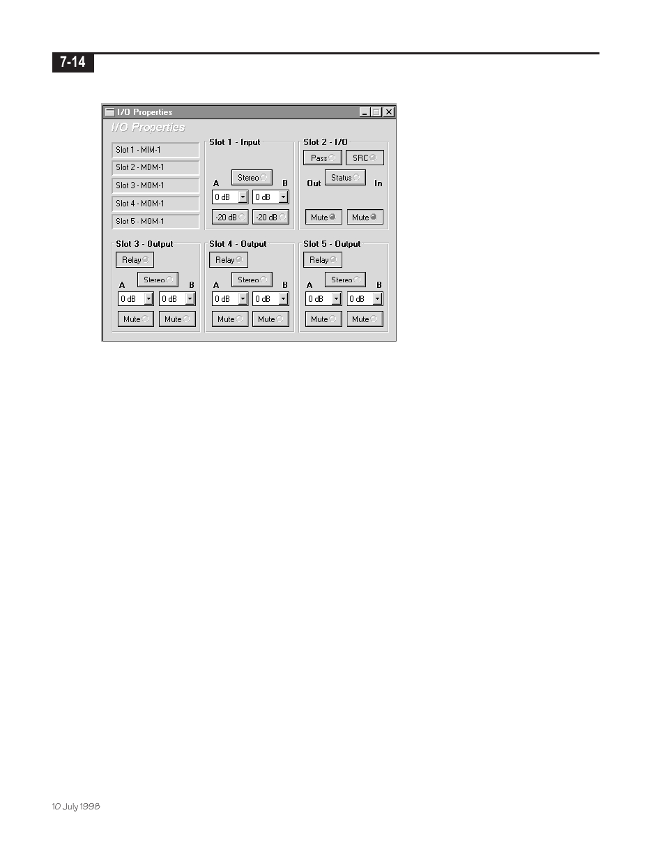 Telex Integrated Signal Processor ISP-100 User Manual | Page 66 / 146