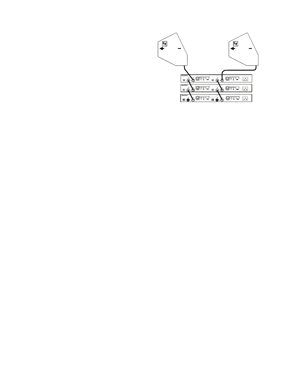 Headphone operation, Audio output, Antenna connections | 12 volt power on “antenna in” jacks, Figure 3 antenna chaining | Telex CDR-1000 User Manual | Page 4 / 8