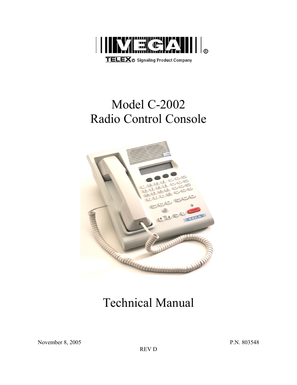 Telex C-2002 User Manual | 60 pages