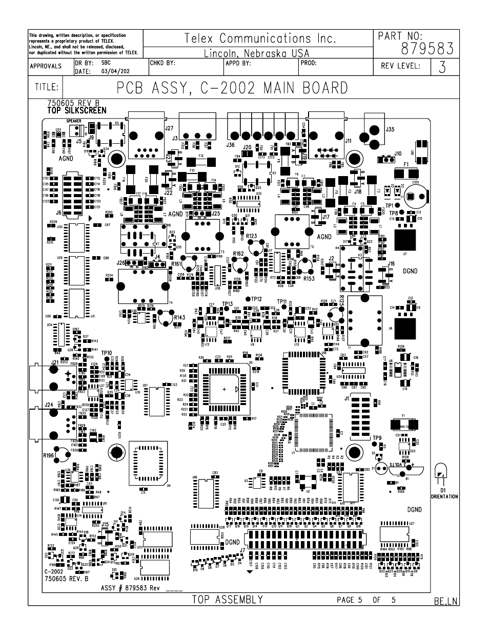 Telex C-2002 User Manual | Page 53 / 60