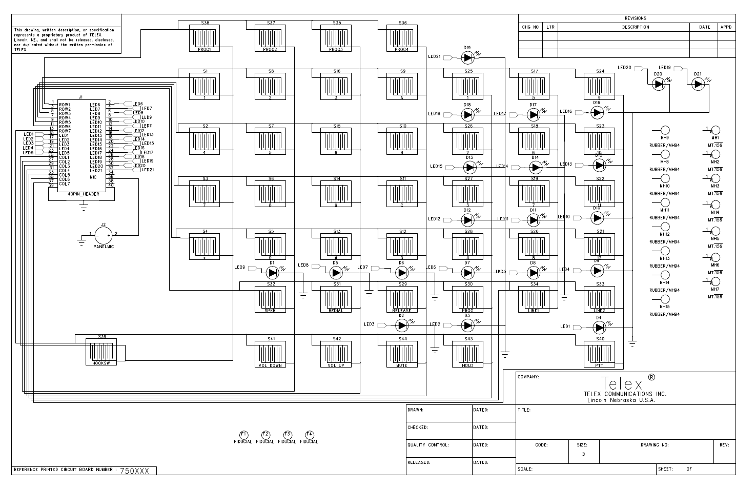 Telex C-2002 User Manual | Page 54 / 60