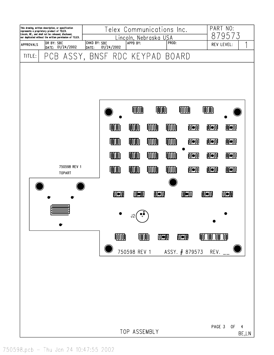 Telex C-2002 User Manual | Page 56 / 60