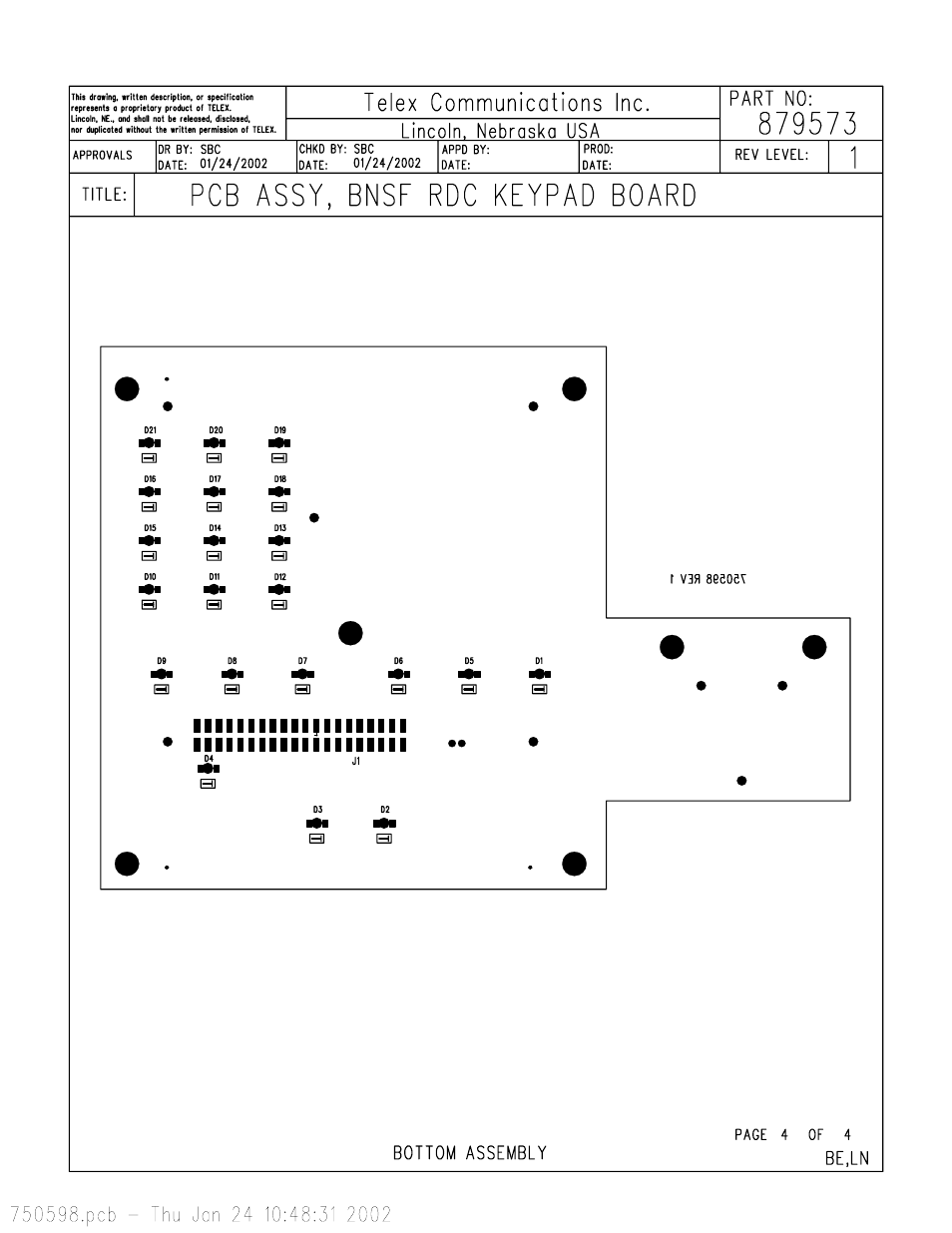 Telex C-2002 User Manual | Page 57 / 60