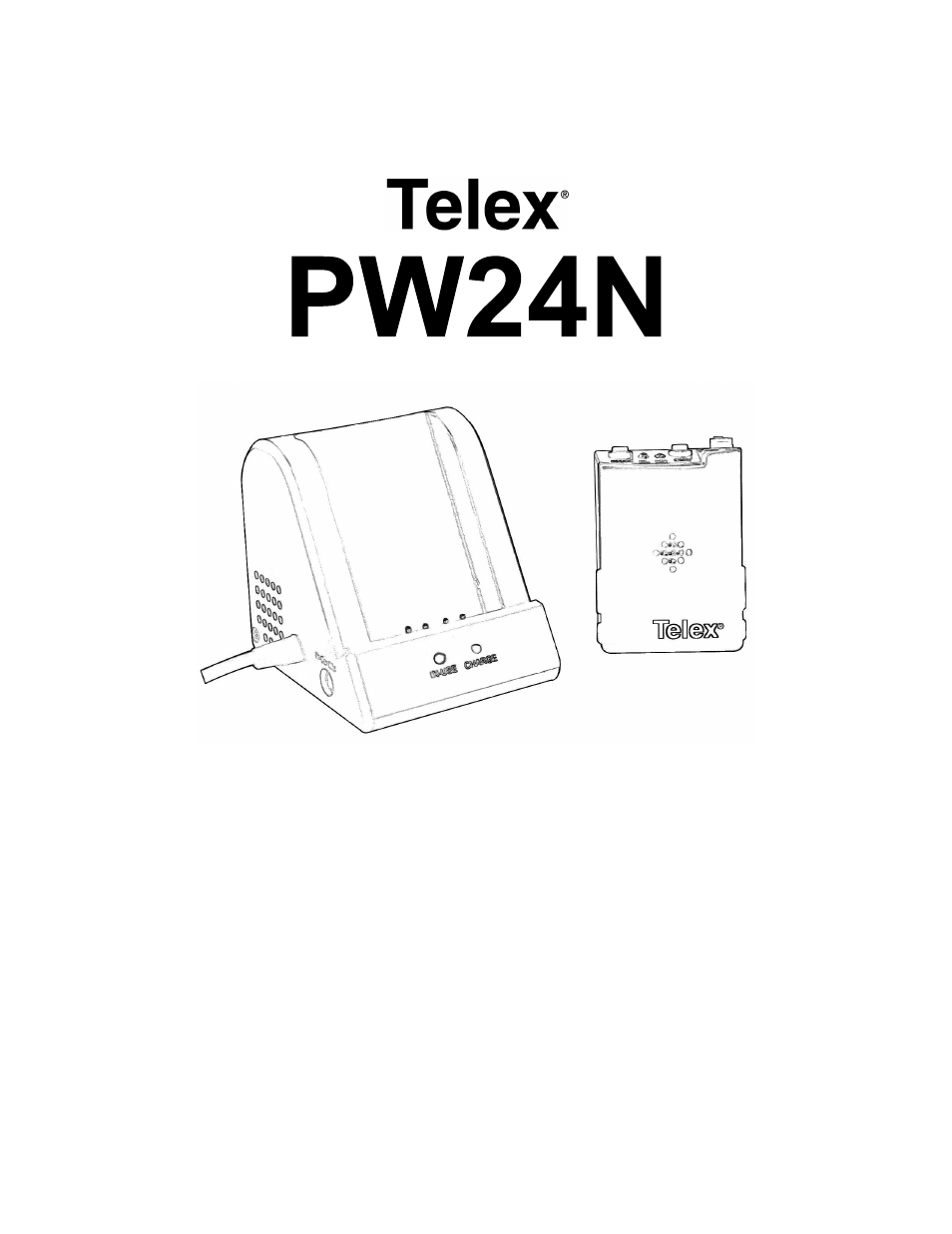 Telex PW24N User Manual | 9 pages
