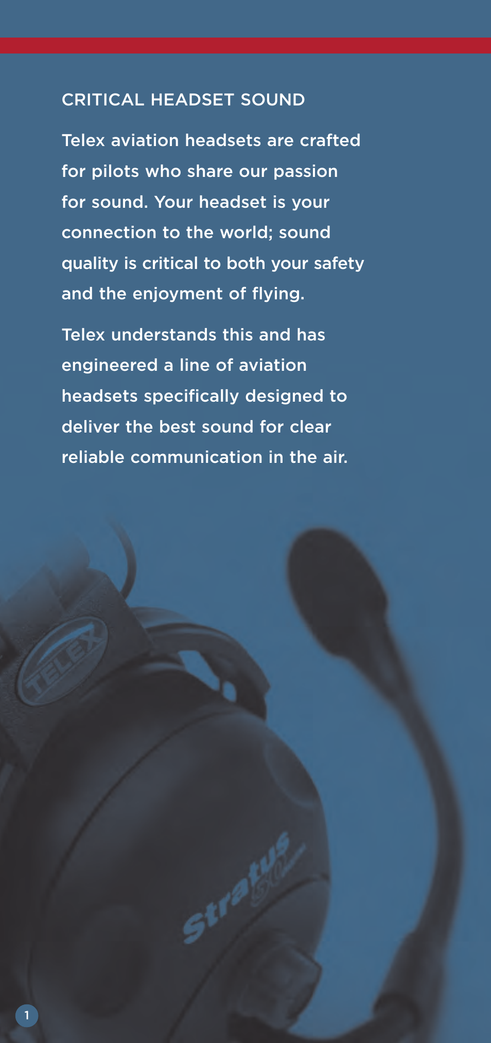 Telex Aviation Headsets User Manual | Page 2 / 20