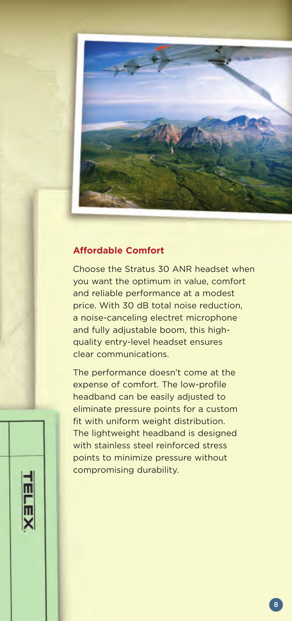 Telex Aviation Headsets User Manual | Page 9 / 20