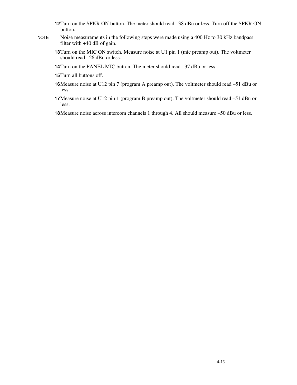 Telex MCE325 User Manual | Page 51 / 85