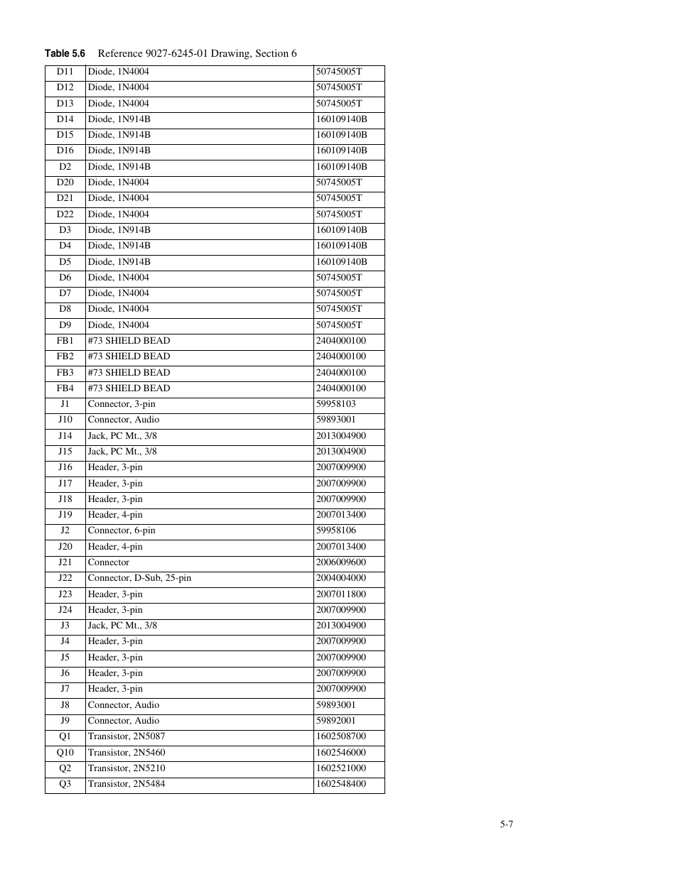 Telex MCE325 User Manual | Page 59 / 85