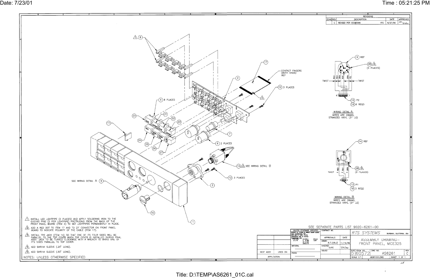 Telex MCE325 User Manual | Page 71 / 85