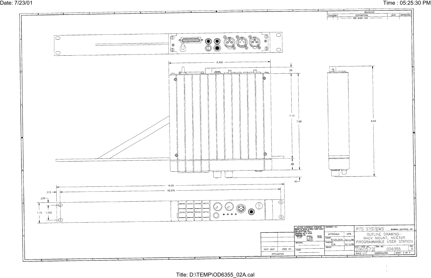 Telex MCE325 User Manual | Page 78 / 85