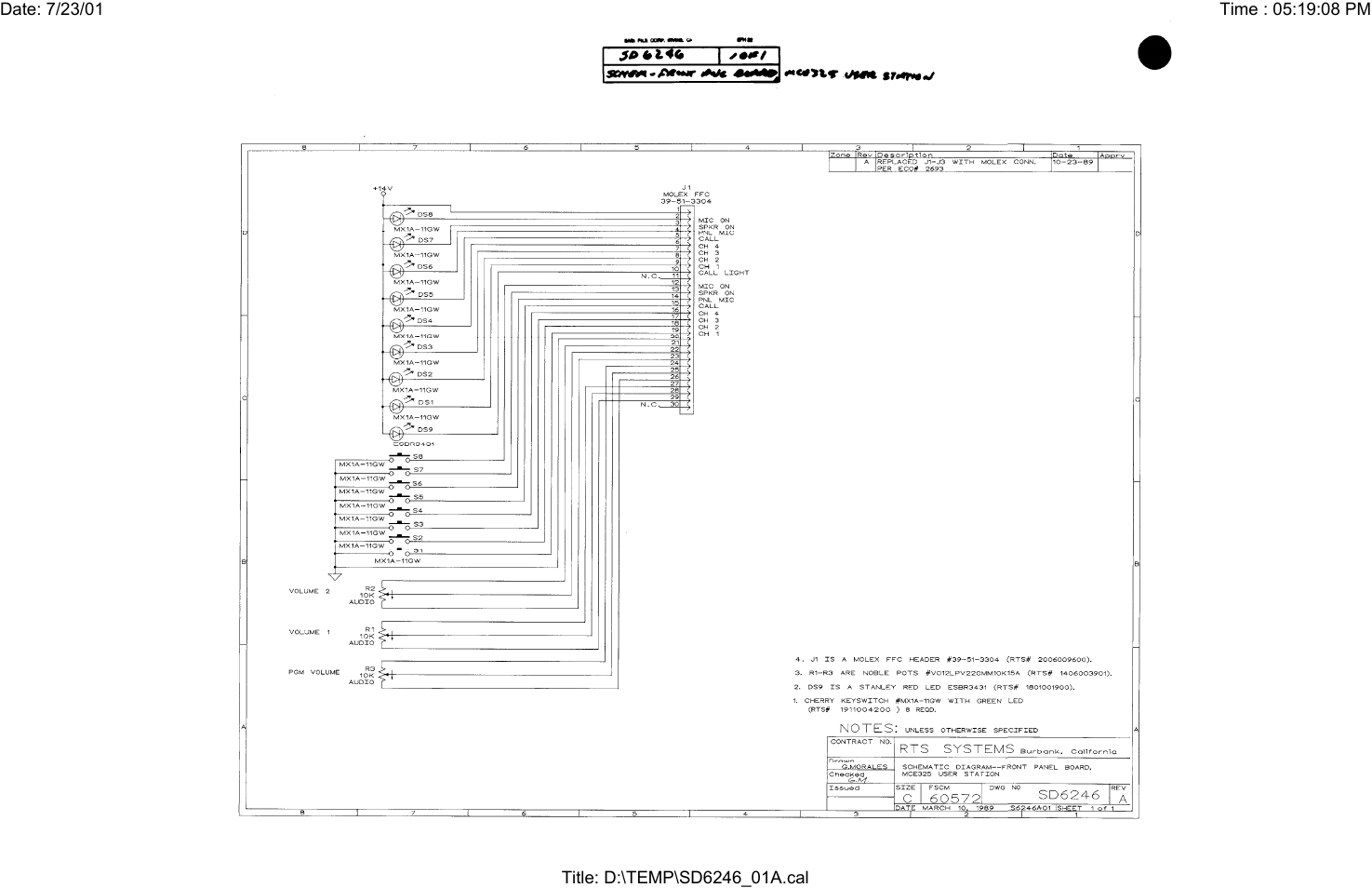 Telex MCE325 User Manual | Page 85 / 85