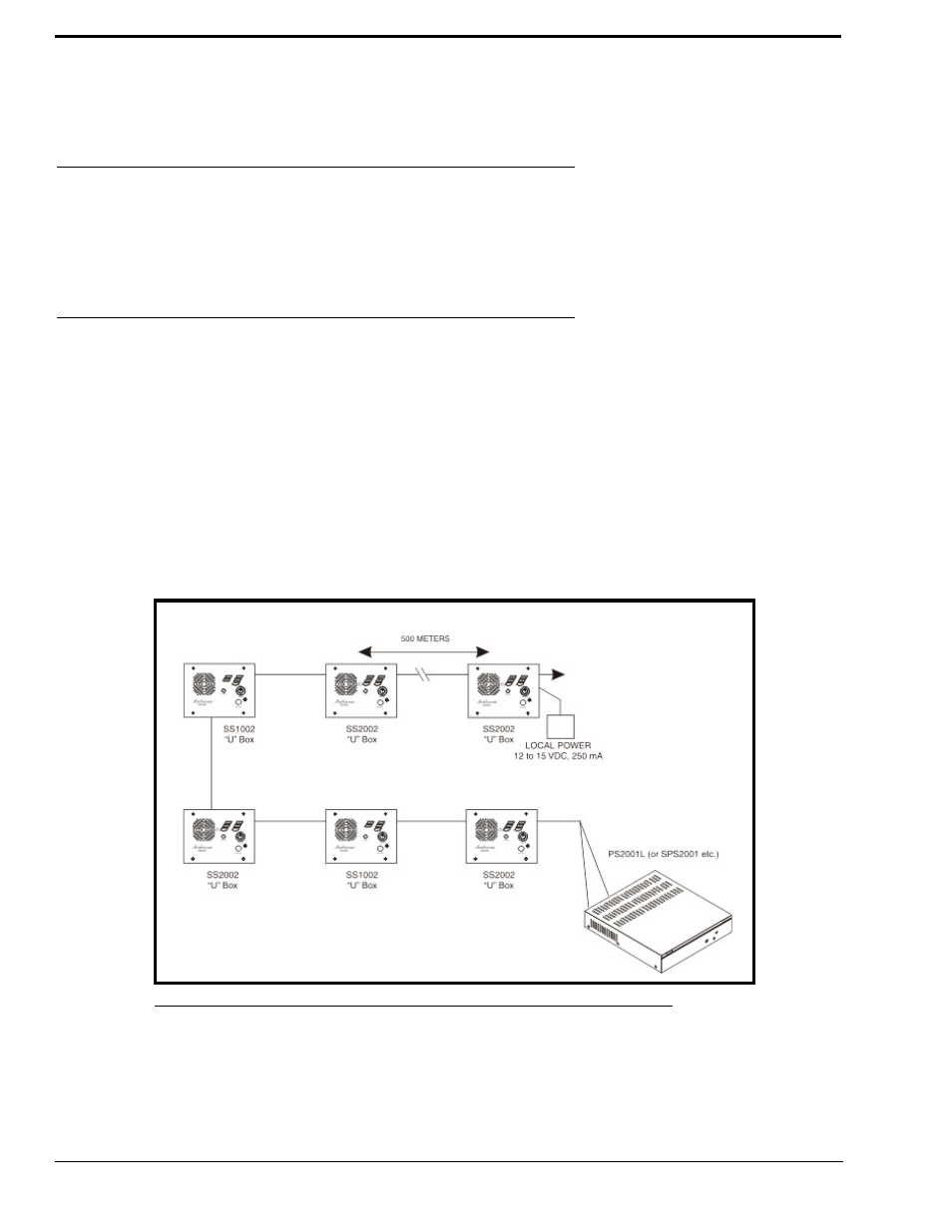 Intercom channel connections, Description of phantom-powered connection, Figure 4. phantom powered example | Telex SS-1002 User Manual | Page 12 / 26