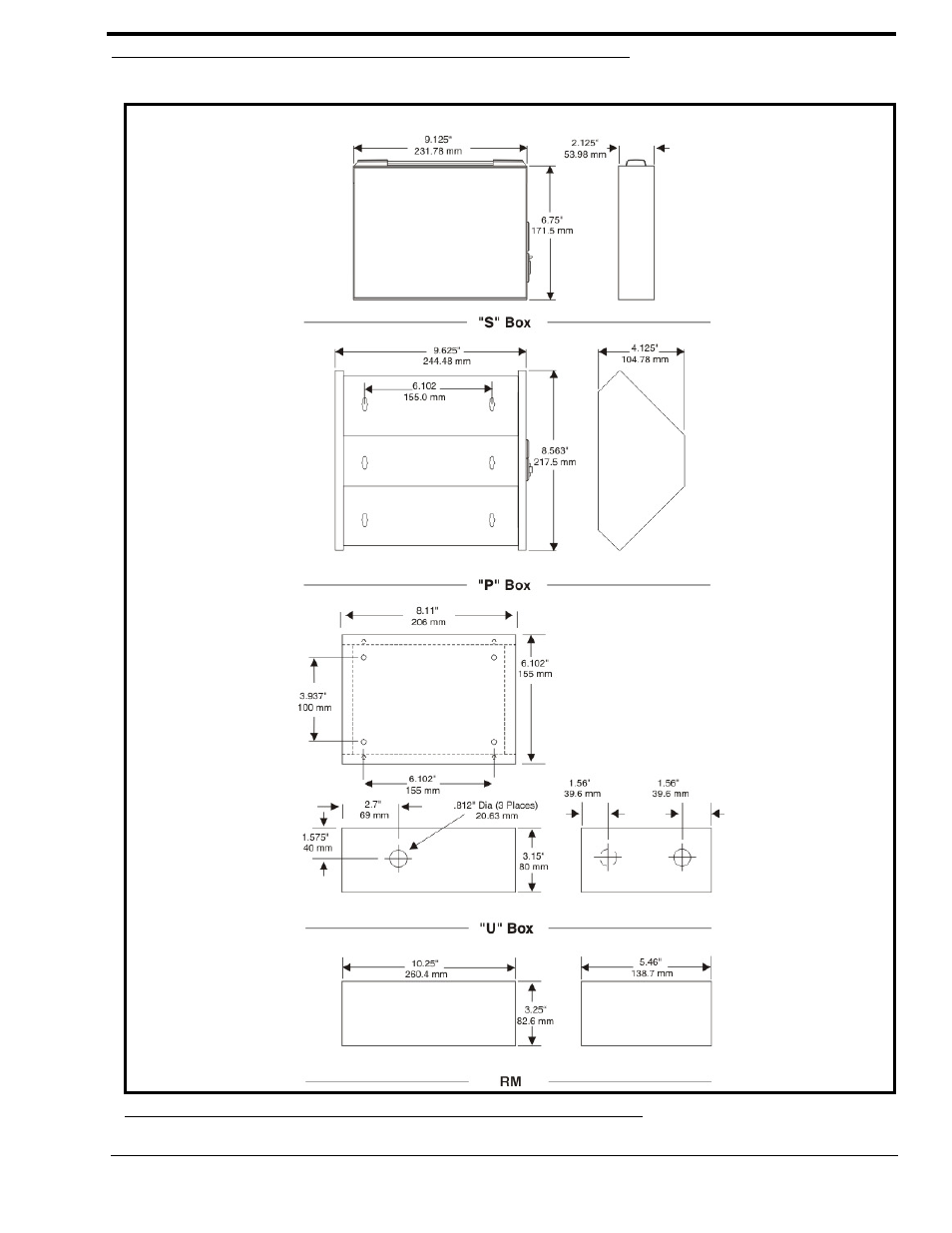 Dimensions, Figure 11. dimensions | Telex SS-1002 User Manual | Page 21 / 26