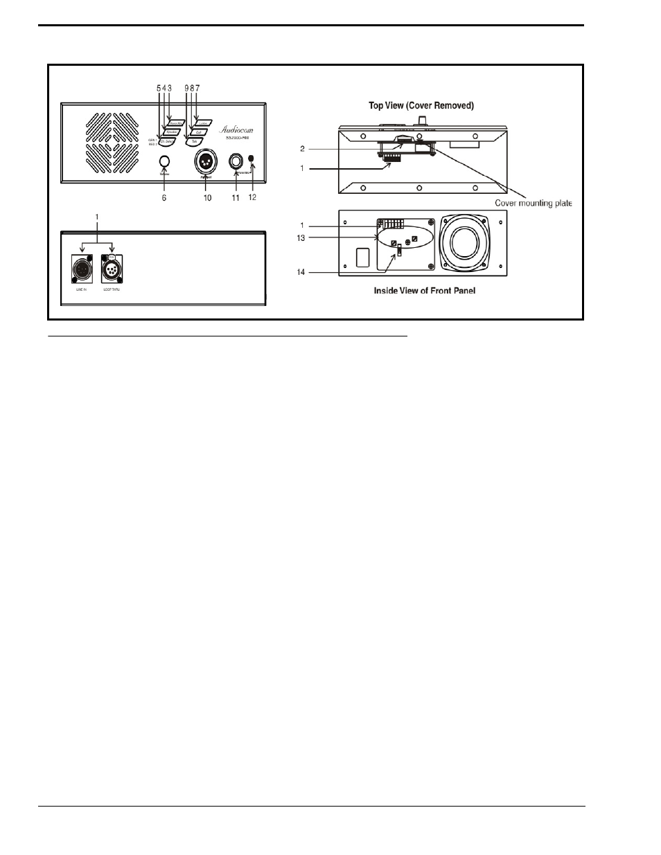 Figure 2. ss-2002rm features | Telex SS-1002 User Manual | Page 8 / 26
